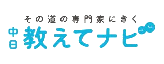 中日教えてナビロゴとリンク